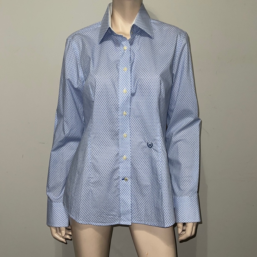 Sacoor Brothers Woman's Button Down Cotton Top 44